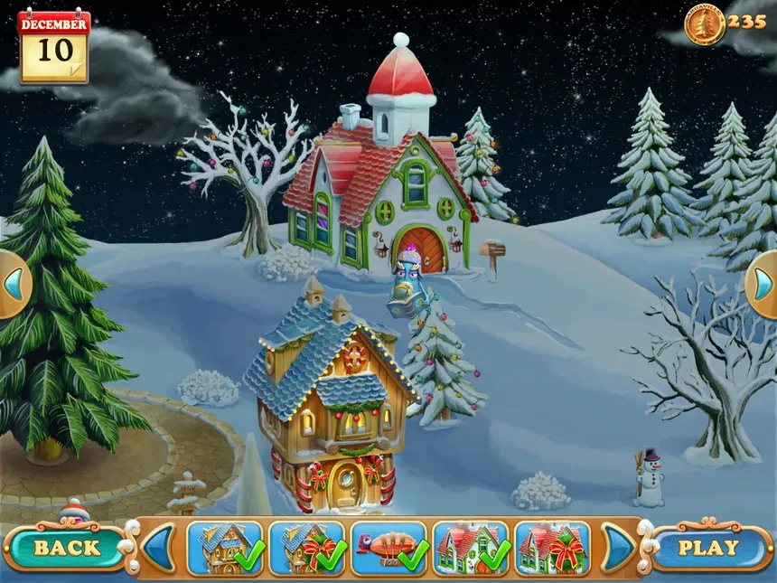 Скриншот 3 к игре Laruaville 4 Christmas Match 3 Puzzle