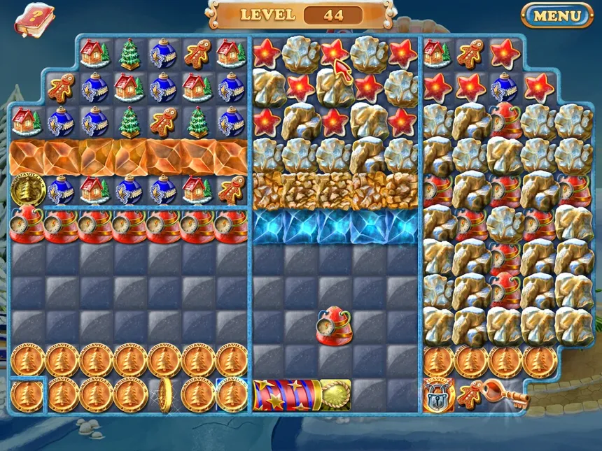 Скриншот 6 к игре Laruaville 4 Christmas Match 3 Puzzle