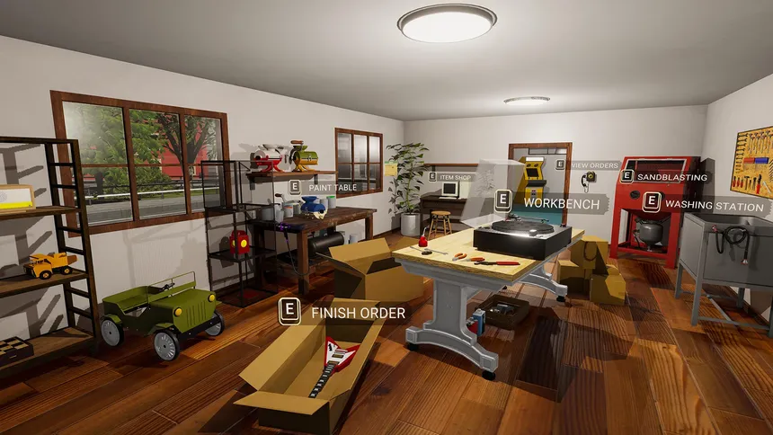 Скриншот 1 к игре The Repair House: Restoration Sim