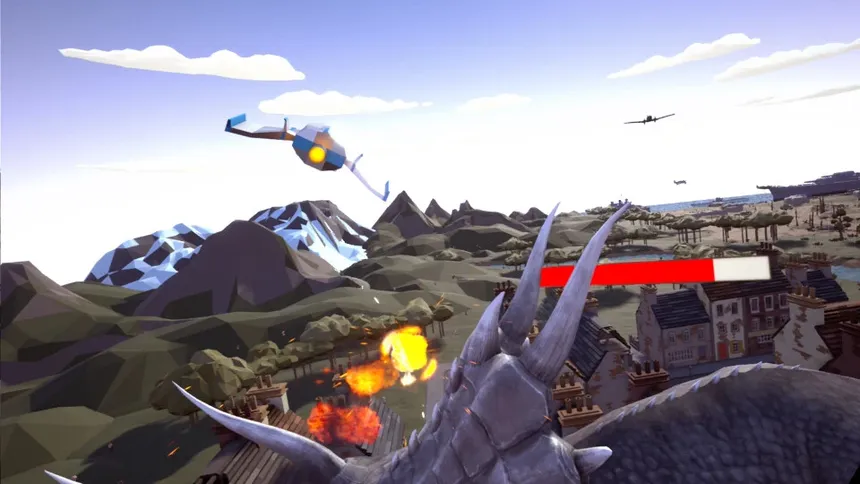 Скриншот 3 к игре VR Dinosaur Invasion