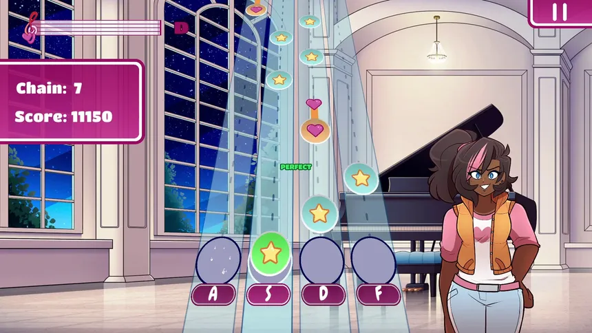 Скриншот 2 к игре Love's Crescendo