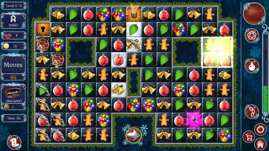 Скриншот 5 к игре Jewel Match Winter Wonderland 2 Collector's Edition