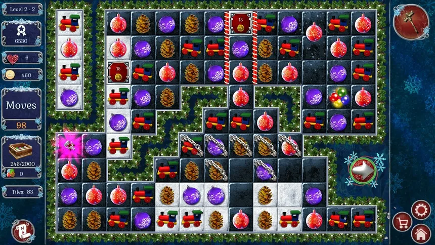 Скриншот 8 к игре Jewel Match Winter Wonderland 2 Collector's Edition