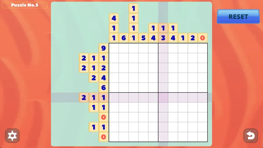 Скриншот 1 к игре NONOGRAM - GIRL's SWEETS II