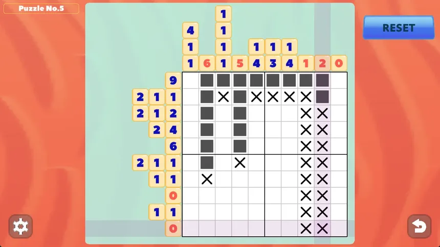 Скриншот 2 к игре NONOGRAM - GIRL's SWEETS II