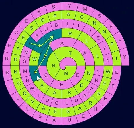 Скриншот 3 к игре WordSpiral