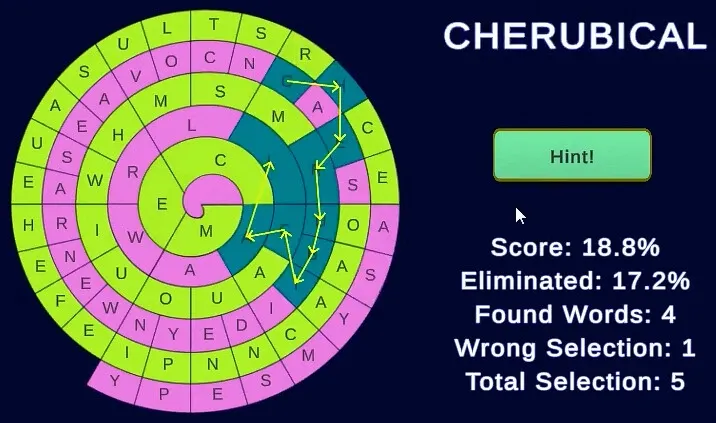 Скриншот 6 к игре WordSpiral