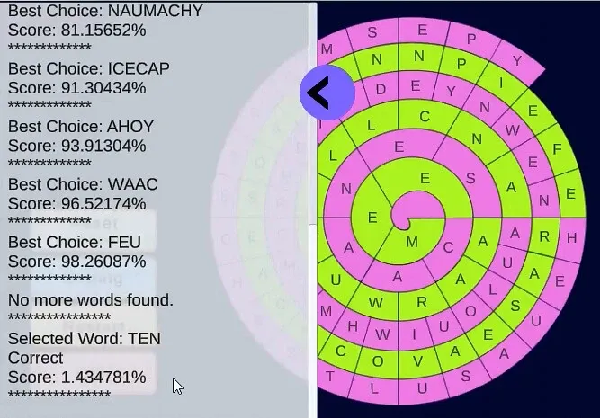 Скриншот 7 к игре WordSpiral