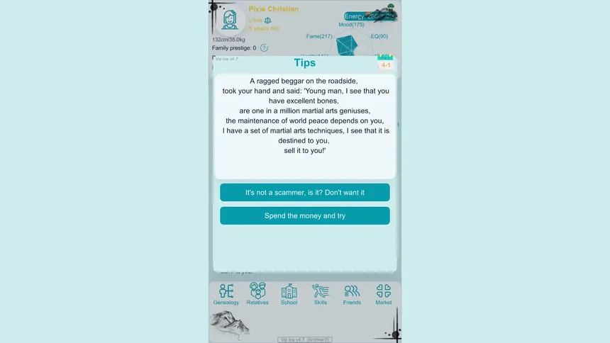 Скриншот 5 к игре 自由人生模拟 Free Life Simulation