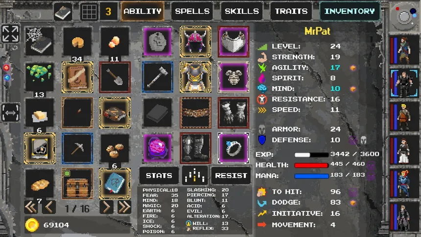 Скриншот 6 к игре Caves of Lore