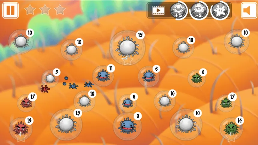 Скриншот 1 к игре NanoWar: Cells VS Virus