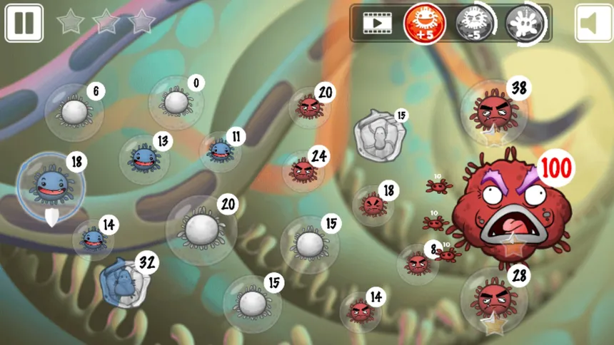 Скриншот 5 к игре NanoWar: Cells VS Virus