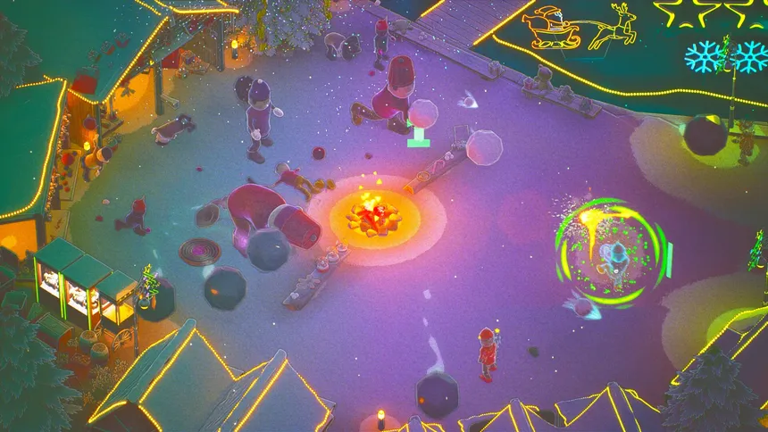 Скриншот 3 к игре Snowball Fight Game