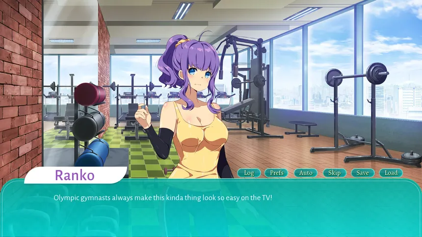 Скриншот 2 к игре Sakura Gym Girls: Prologue