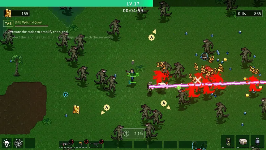 Скриншот 1 к игре Alien Slayers
