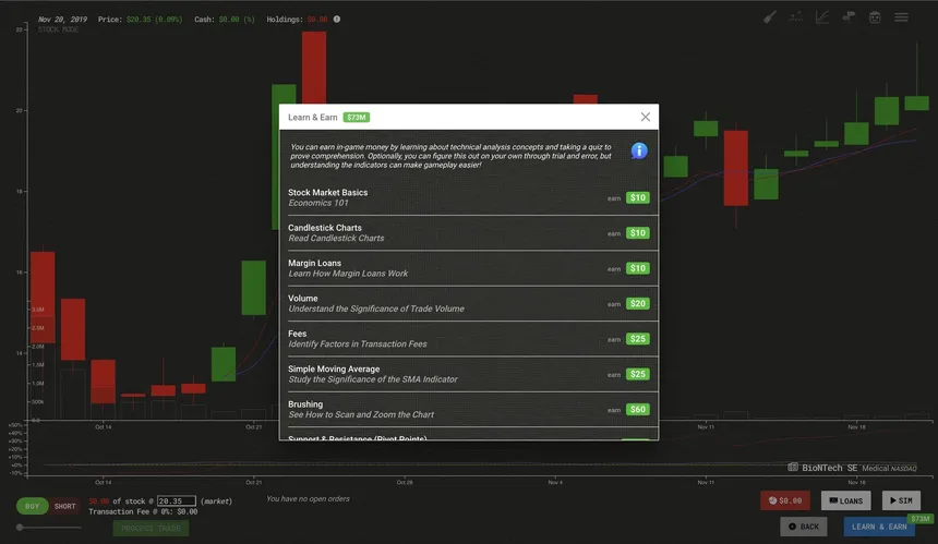 Скриншот 4 к игре Trade Bots: A Technical Analysis Simulation