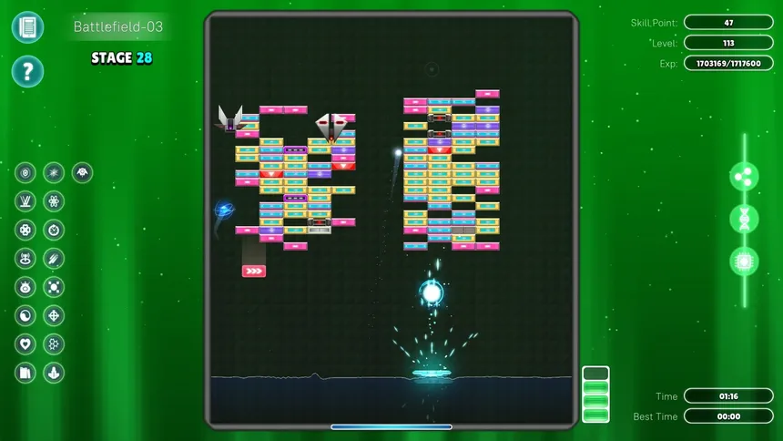 Скриншот 1 к игре Super Block Crush-超级破坏球