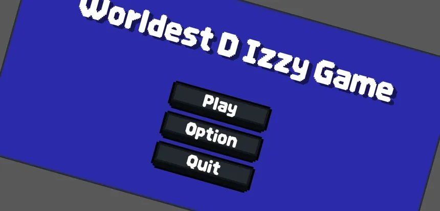 Скриншот 1 к игре Worldest D izzy Game