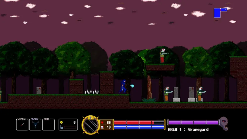 Скриншот 1 к игре Ninja VS Zombies