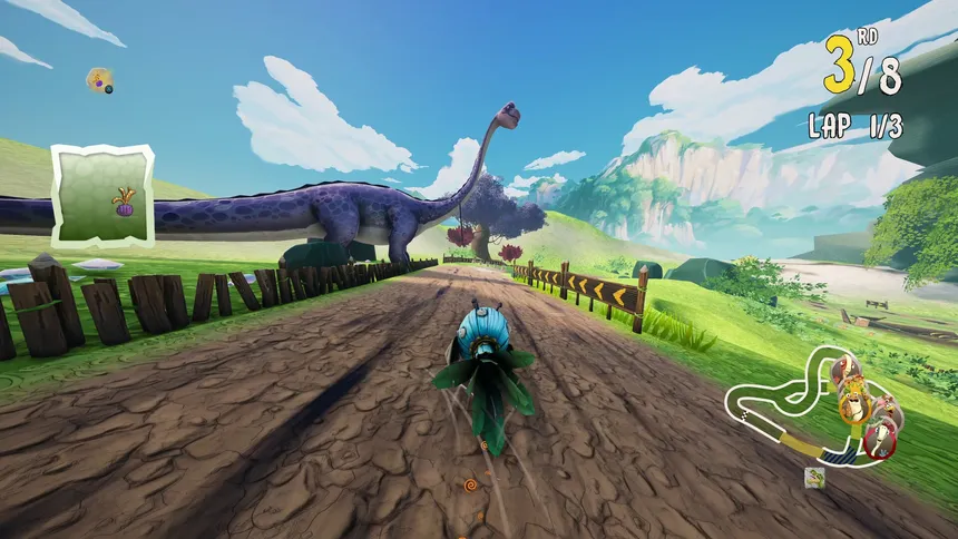 Скриншот 6 к игре Gigantosaurus: Dino Kart