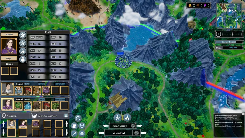 Скриншот 1 к игре Monstrous Realms