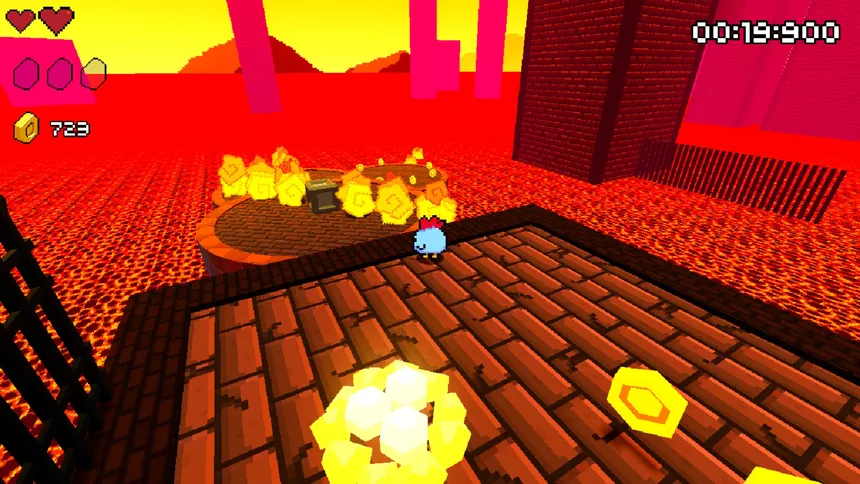 Скриншот 2 к игре Gwen the Hen 64