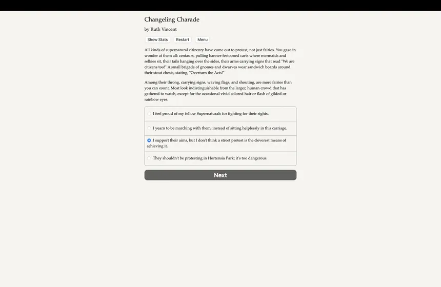 Скриншот 4 к игре Changeling Charade