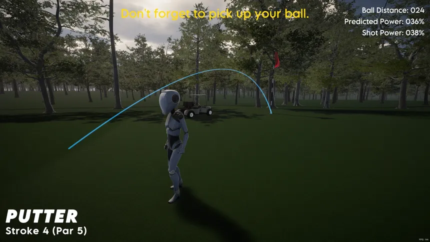 Скриншот 6 к игре Physics Based Golf