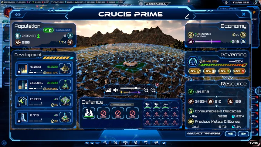 Скриншот 2 к игре Stellar Sovereigns
