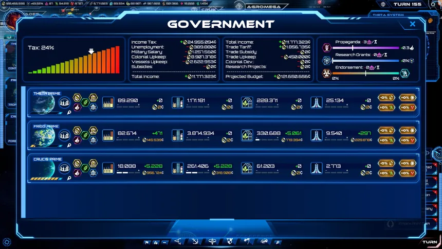 Скриншот 8 к игре Stellar Sovereigns