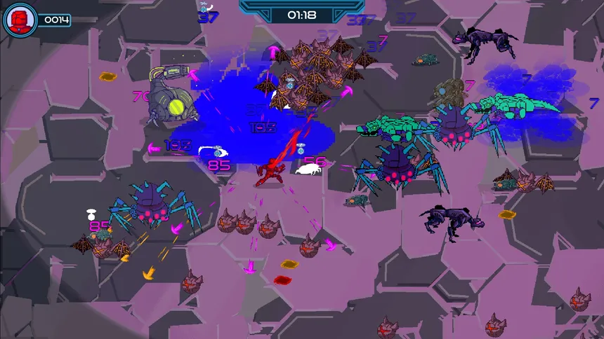 Скриншот 2 к игре CyberHeroes Arena DX