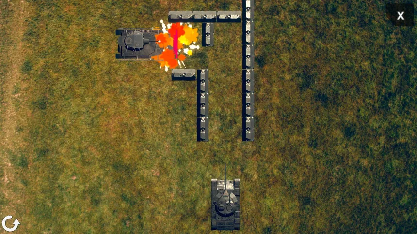 Скриншот 2 к игре Tanks Battle