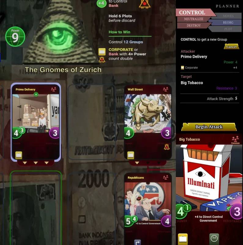 Скриншот 1 к игре ILLUMINATI