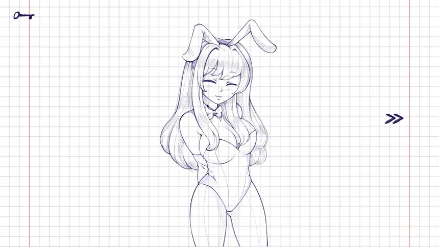 Скриншот 2 к игре Ink Bunny