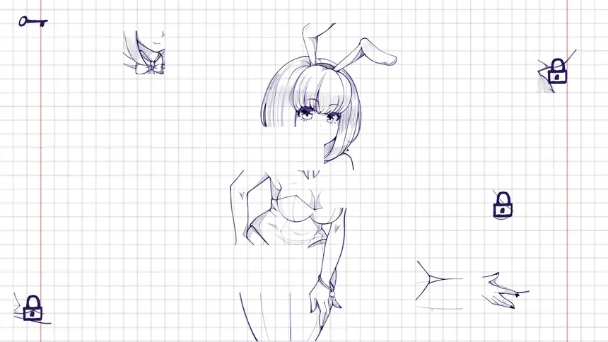 Скриншот 3 к игре Ink Bunny