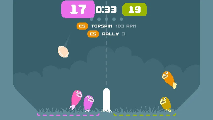 Скриншот 4 к игре Fish Volleyball