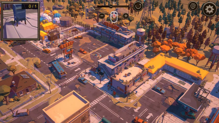 Скриншот 3 к игре Hidden  Post-Apocalyptic 3  Top-Down 3D