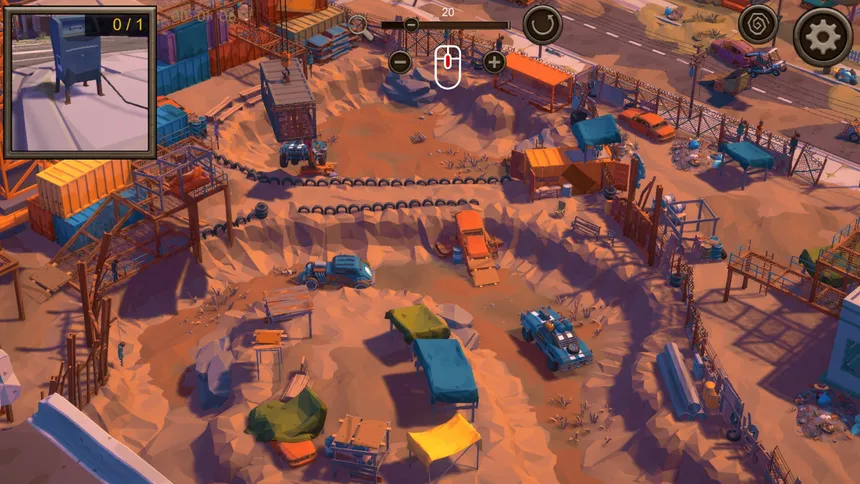 Скриншот 4 к игре Hidden  Post-Apocalyptic 3  Top-Down 3D