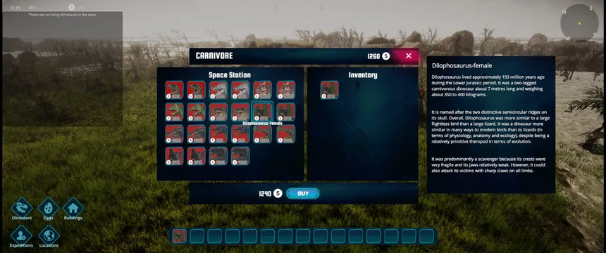 Скриншот 6 к игре Dinosaur Simulator