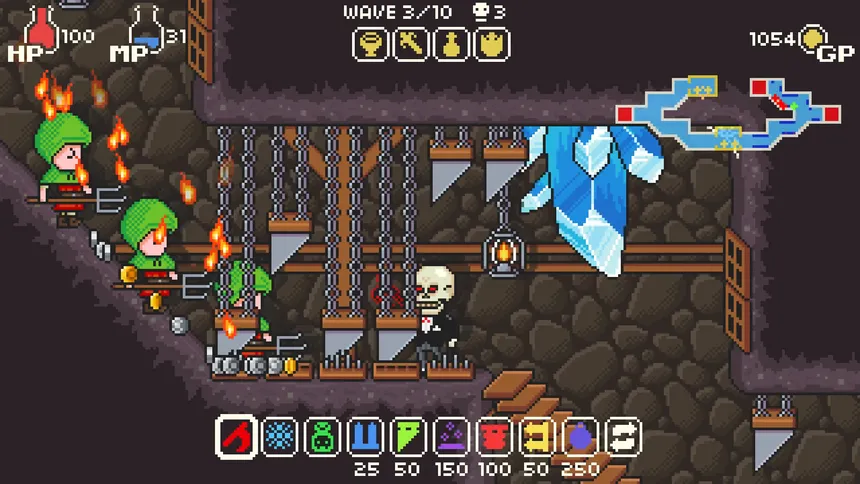 Скриншот 2 к игре Super Skeleton Butler