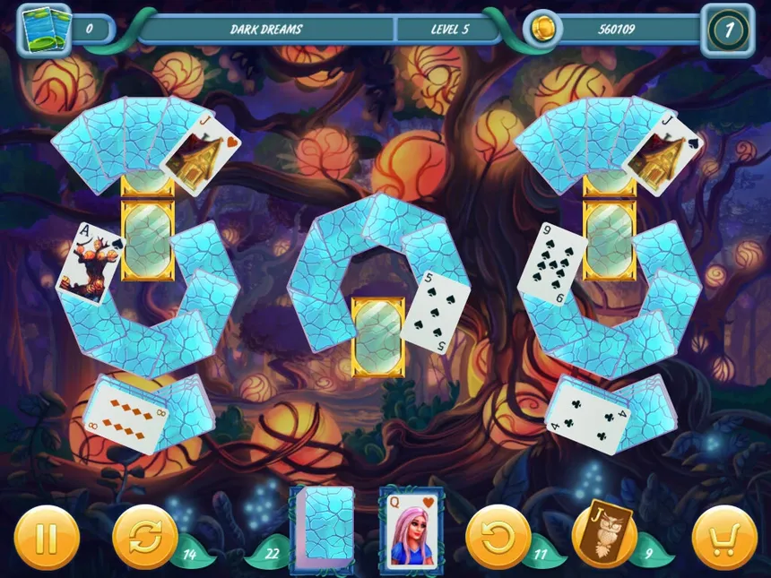 Скриншот 2 к игре Mystery Solitaire. Dreamcatcher 3