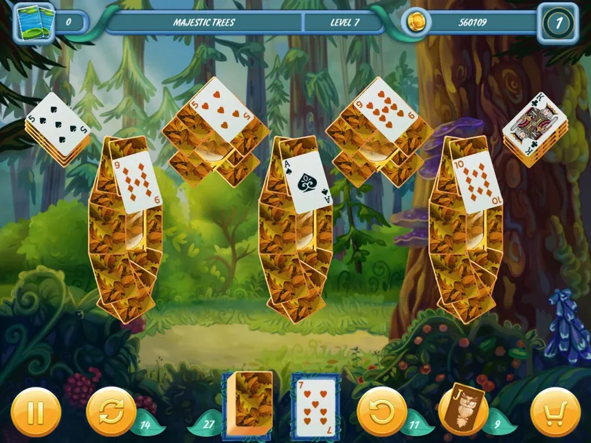 Скриншот 3 к игре Mystery Solitaire. Dreamcatcher 3