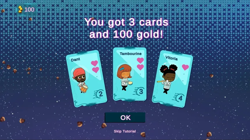 Скриншот 1 к игре Samba Space Parade