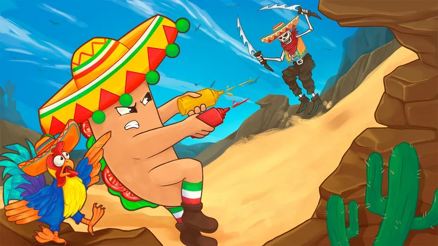 Скриншот 1 к игре Carlos the Taco