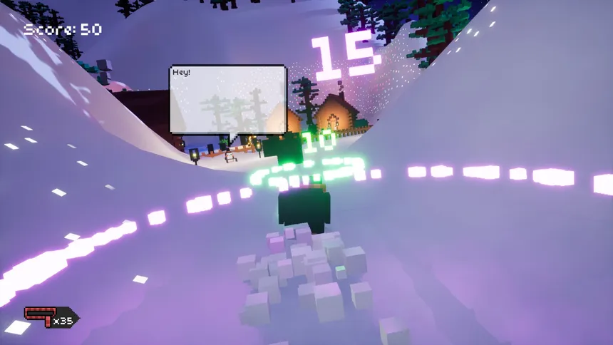Скриншот 2 к игре Christmas Luge