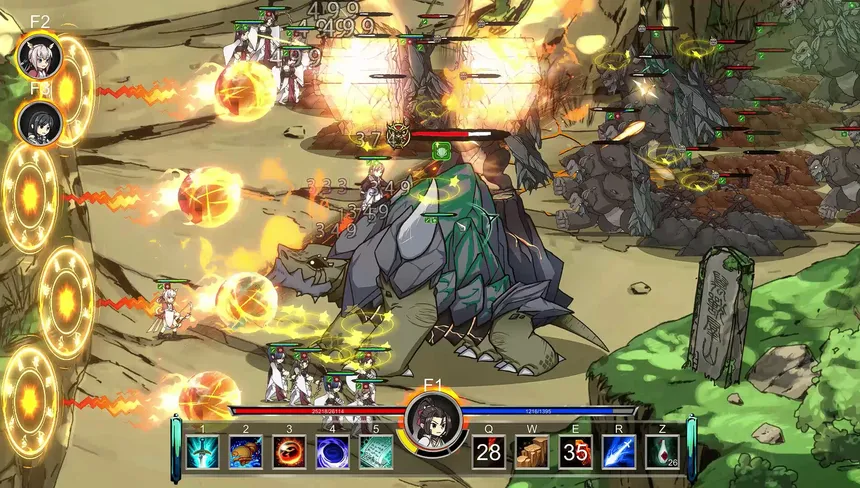 Скриншот 1 к игре 百煉登神  Immortal Tales of Rebirth