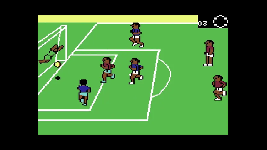 Скриншот 2 к игре Match Day & International Match Day (C64/CPC/Spectrum)