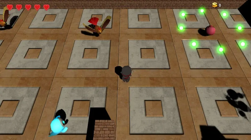 Скриншот 2 к игре Ninjas in the Dungeon