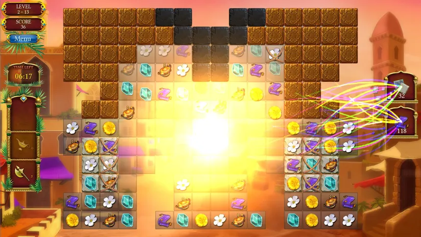 Скриншот 1 к игре Amanda's Magic Book 6: Aladdin's Magic Lamp
