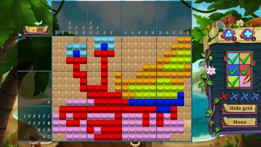 Скриншот 1 к игре Adventure mosaics. Lost Expedition